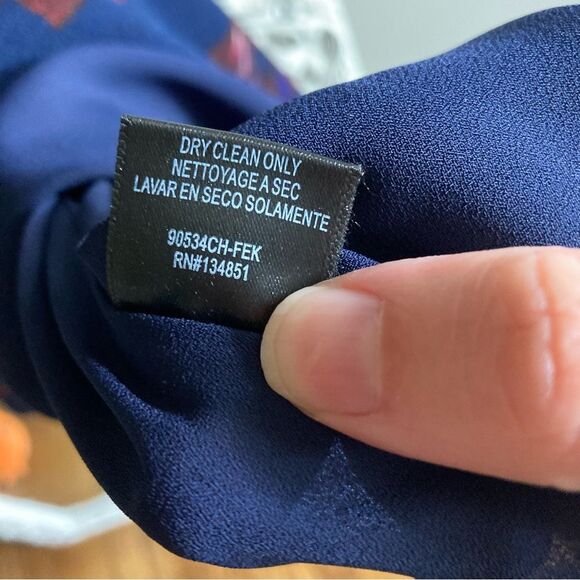 Charles Henry Women’s navy floral short sleeve shift dress size large NWT! 😍 - Picture 2 of 10